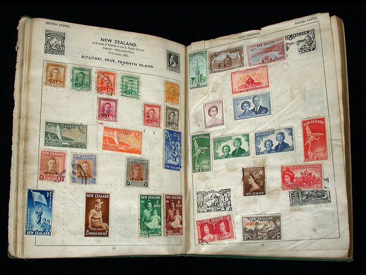 At Auction: 6 Aust & NZ Stamp Albums